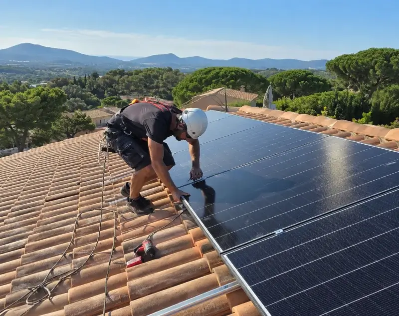 Installateur panneaux solaires Trouillas — pose photovoltaïque sur toiture